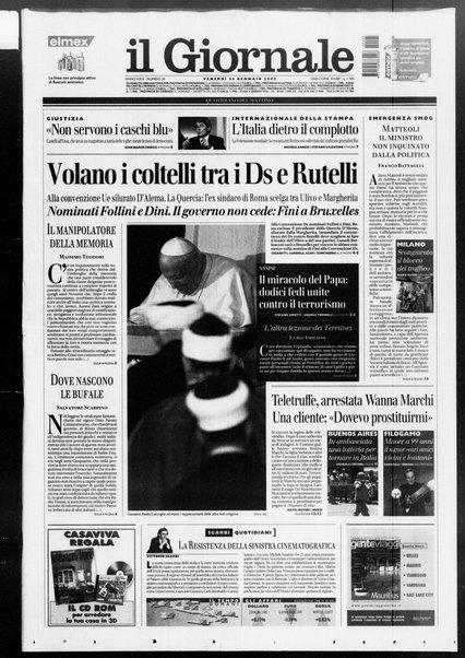 Il giornale : quotidiano del mattino